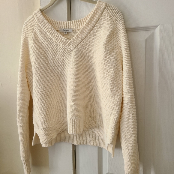 White madewell sweater, xsmall - Picture 1 of 2